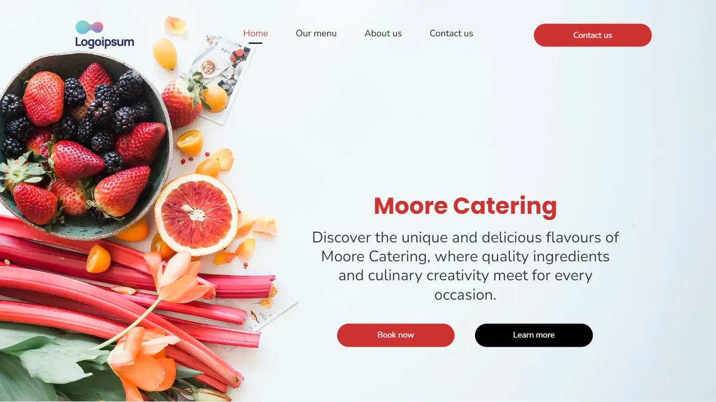 Theme for website creation of (EN) Gastronomie