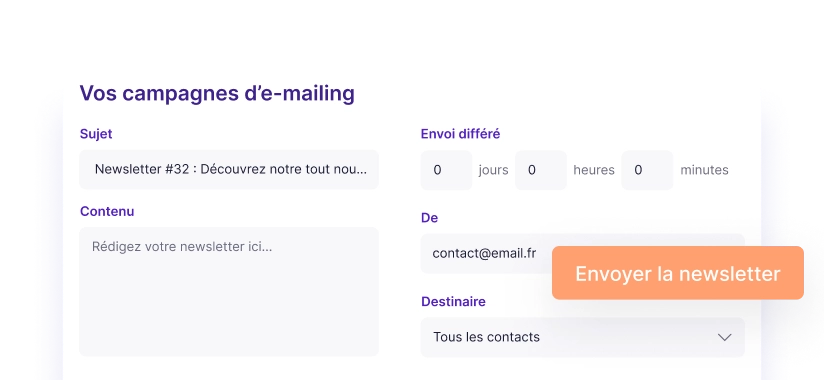 Créer un site officiel