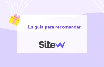 La guía de SiteW para recomendar