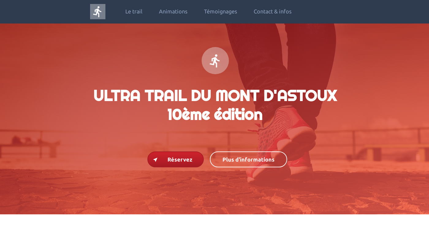 Theme for website creation of Trail