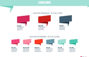 7 superbes exemples de chartes graphiques inspirantes